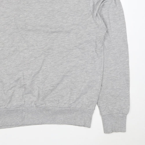 Disney Women’s Grey XL Mickey Mouse Graphic Crew Neck Sweatshirt