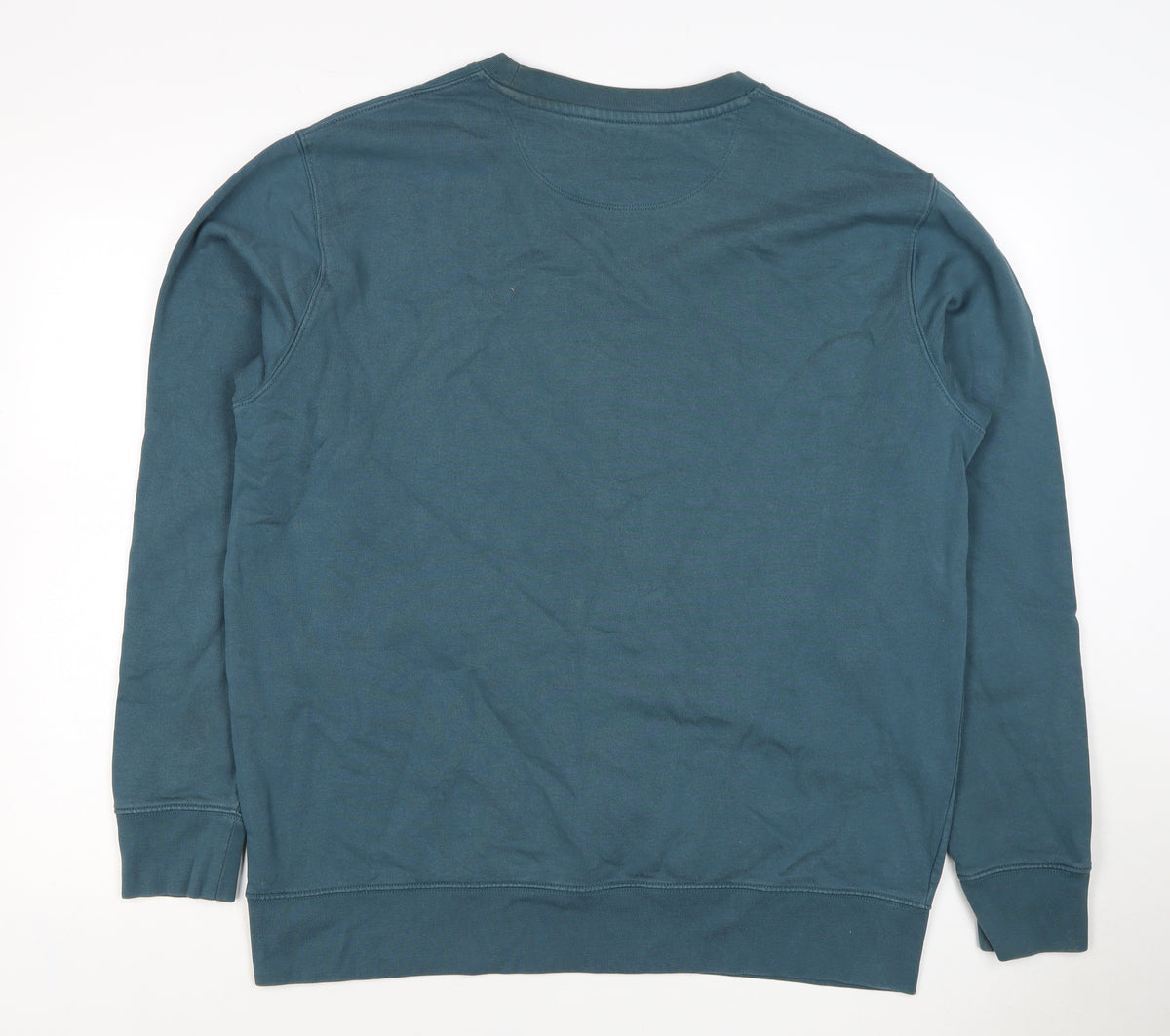Sutsu Men’s Green XL Logo Graphic Print Crew Neck Pullover Sweatshirt