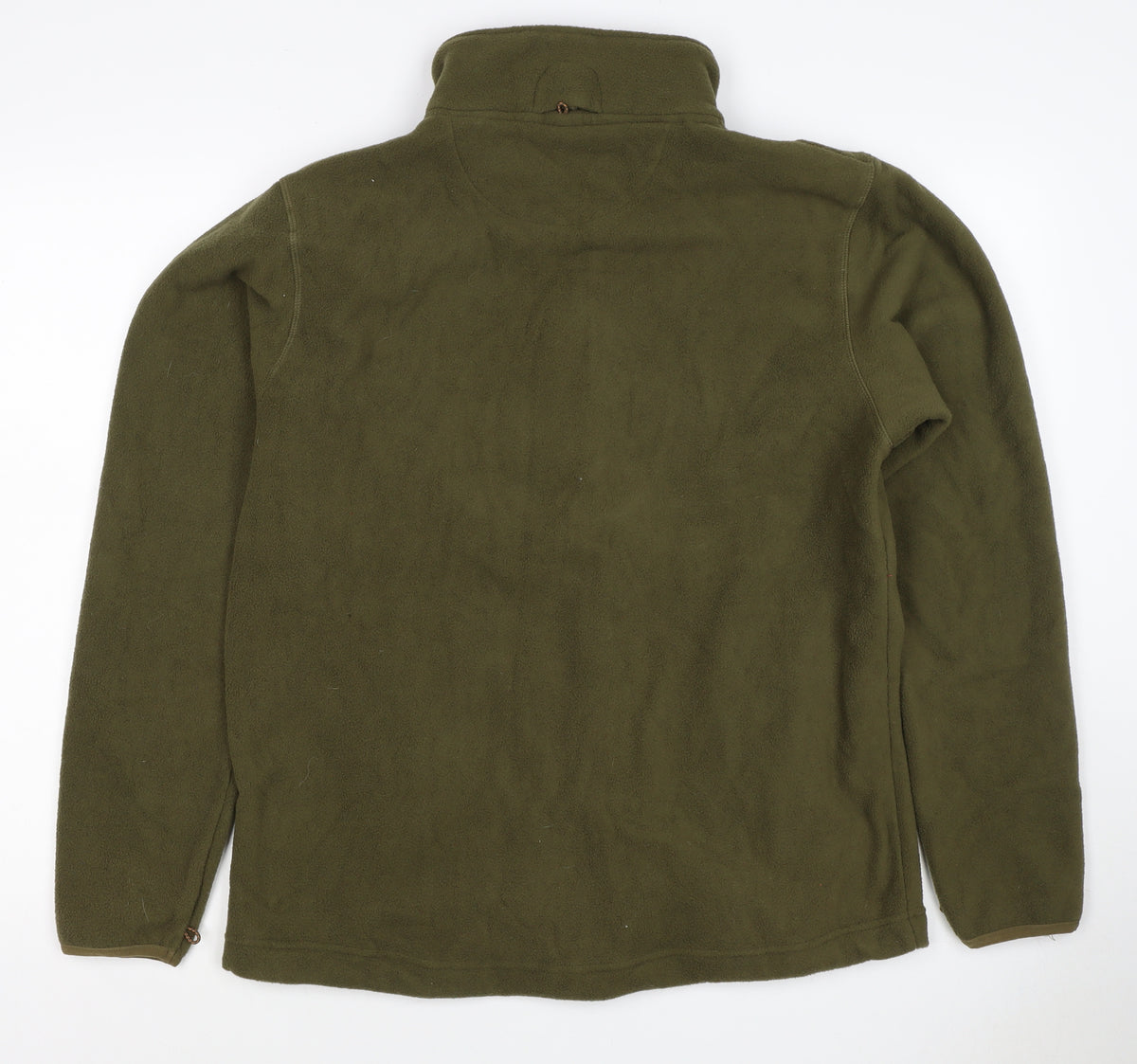 Peter Storm Men’s Green M Basic Full Zip Fleece Jacket Outdoor Hiking