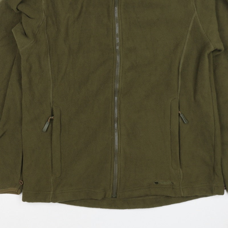 Peter Storm Men’s Green M Basic Full Zip Fleece Jacket Outdoor Hiking