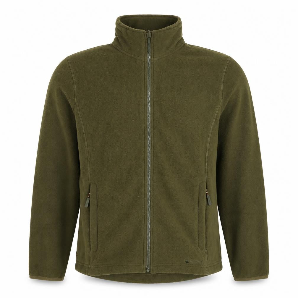 Peter Storm Men’s Green M Basic Full Zip Fleece Jacket Outdoor Hiking