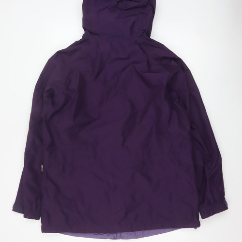Berghaus Women's Purple UK 16 Gore-Tex Hooded Waterproof Parka Jacket