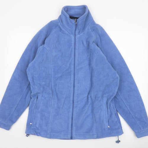 Mountain Outfitters Men’s Blue M Fleece Full Zip Lined Jacket