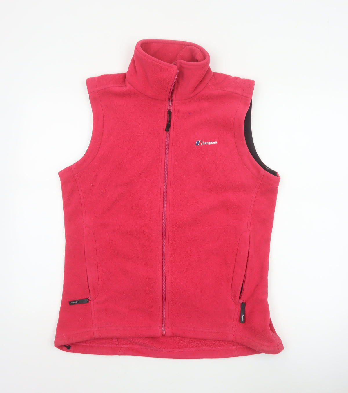 Berghaus Women’s Pink UK 14 Fleece Bodywarmer Zip Outdoor Waistcoat