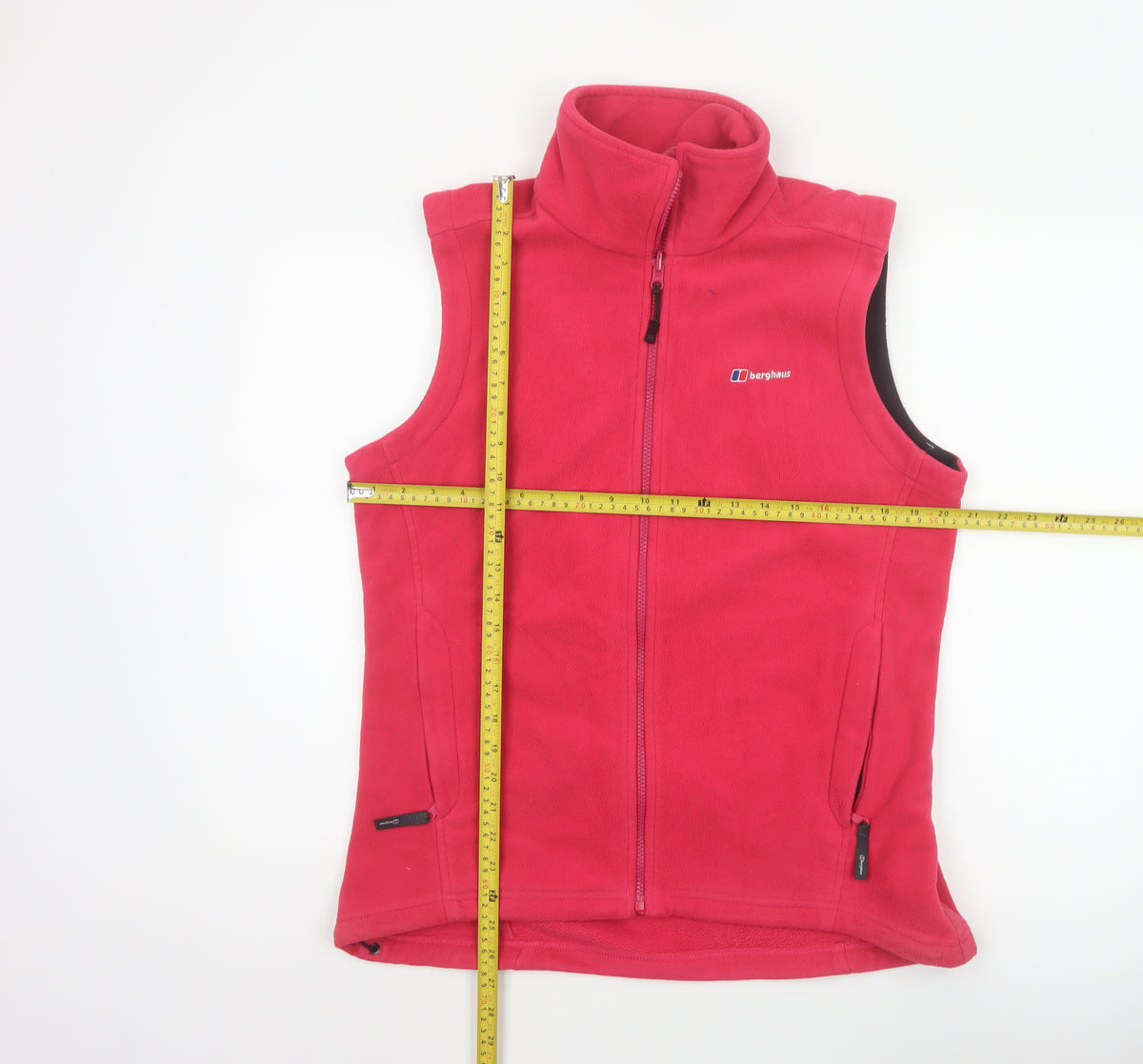 Berghaus Women’s Pink UK 14 Fleece Bodywarmer Zip Outdoor Waistcoat