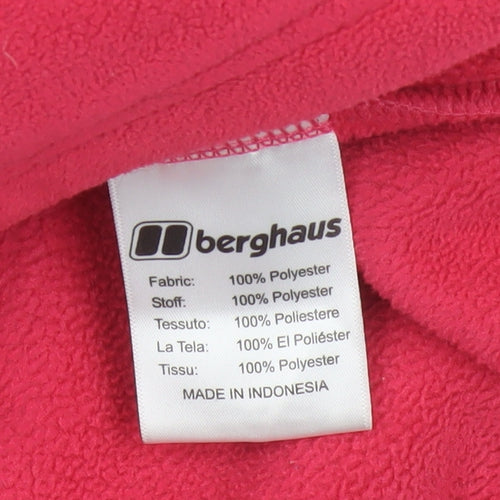Berghaus Women’s Pink UK 14 Fleece Bodywarmer Zip Outdoor Waistcoat