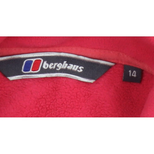 Berghaus Women’s Pink UK 14 Fleece Bodywarmer Zip Outdoor Waistcoat