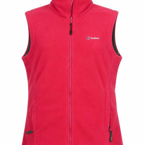 Berghaus Women’s Pink UK 14 Fleece Bodywarmer Zip Outdoor Waistcoat