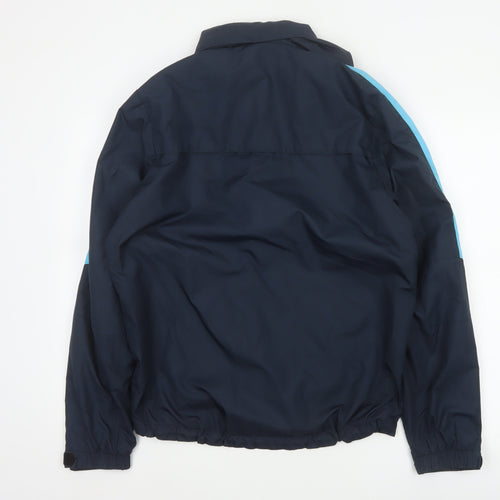 Nike Men’s Blue S Manchester City Storm-FIT Hooded Windbreaker Jacket