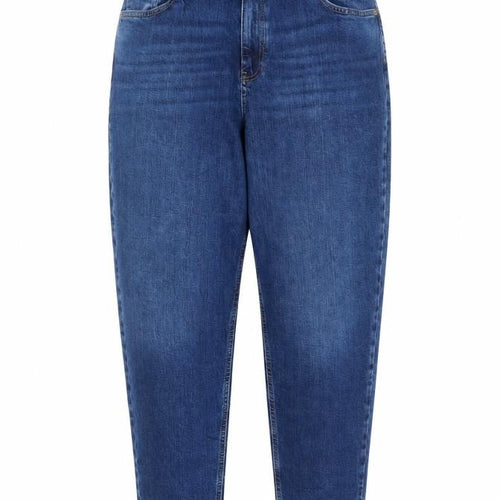 Marks & Spencer Women’s Blue Size 18 Long Mom High Rise Jeans