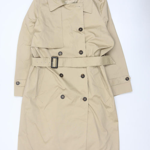 Marks & Spencer Women’s Beige UK 20 Petite Long Belted Trench Coat