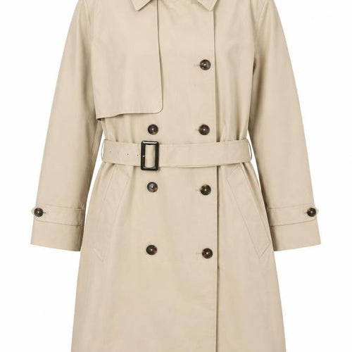 Marks & Spencer Women’s Beige UK 20 Petite Long Belted Trench Coat