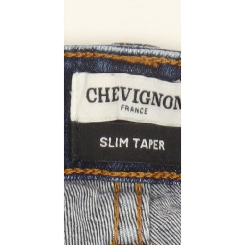 Chevignon Men’s Blue W32 L32 Slim Taper Vintage 57 Jeans
