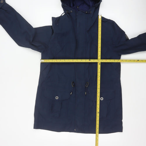 Berghaus Women’s Blue UK 12 Hooded Long Waterproof Parka Jacket