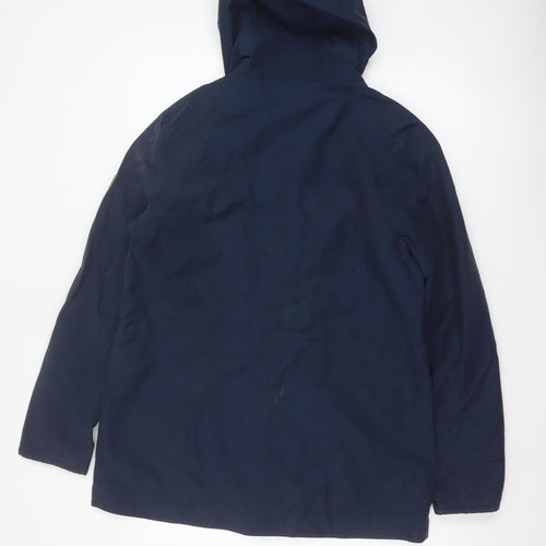 Berghaus Women’s Blue UK 12 Hooded Long Waterproof Parka Jacket