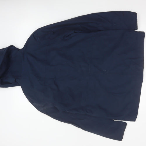 Berghaus Women’s Blue UK 12 Hooded Long Waterproof Parka Jacket