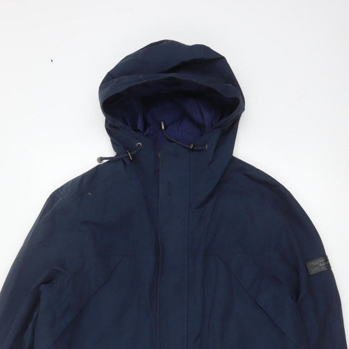 Berghaus Women’s Blue UK 12 Hooded Long Waterproof Parka Jacket