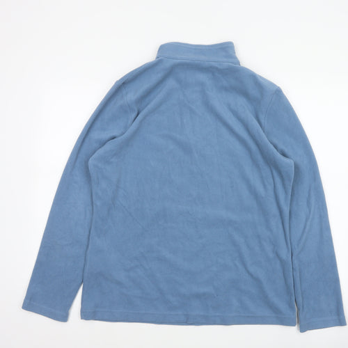 Regatta Unisex Adults Blue L Pullover 1/4 Zip Fleece Sweatshirt