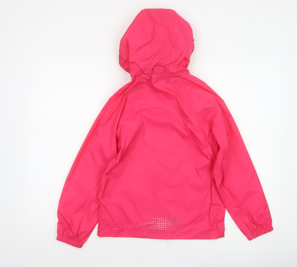 Mountain Warehouse Girls Pink 9-10 Years Hooded Waterproof Rain Jacket