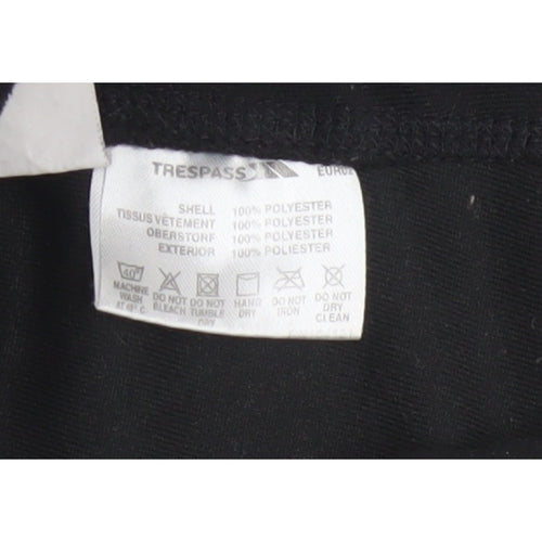 Trespass Women’s Black XS Full Zip Hooded Fleece Hoodie Outdoor
