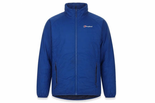 Berghaus Men's Blue M Puffer Jacket Insulated Full Zip Outdoor