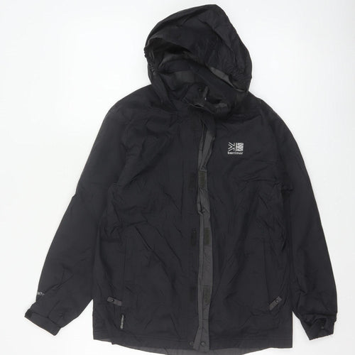 Karrimor Boys Black 11-12 Years Hooded Waterproof Ski Jacket