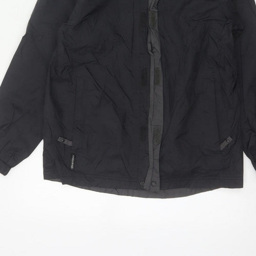 Karrimor Boys Black 11-12 Years Hooded Waterproof Ski Jacket