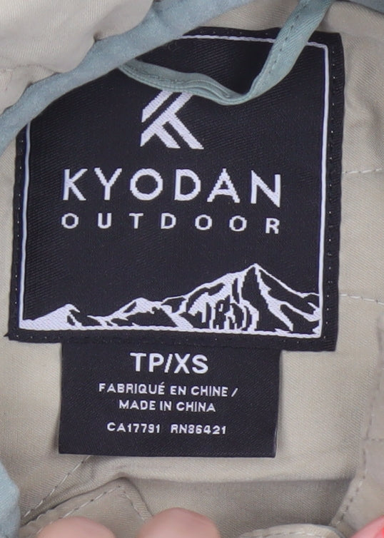 Additional view of Kyodan Outdoor Women's Multicoloured XS Quilted Hooded Pullover Fleece