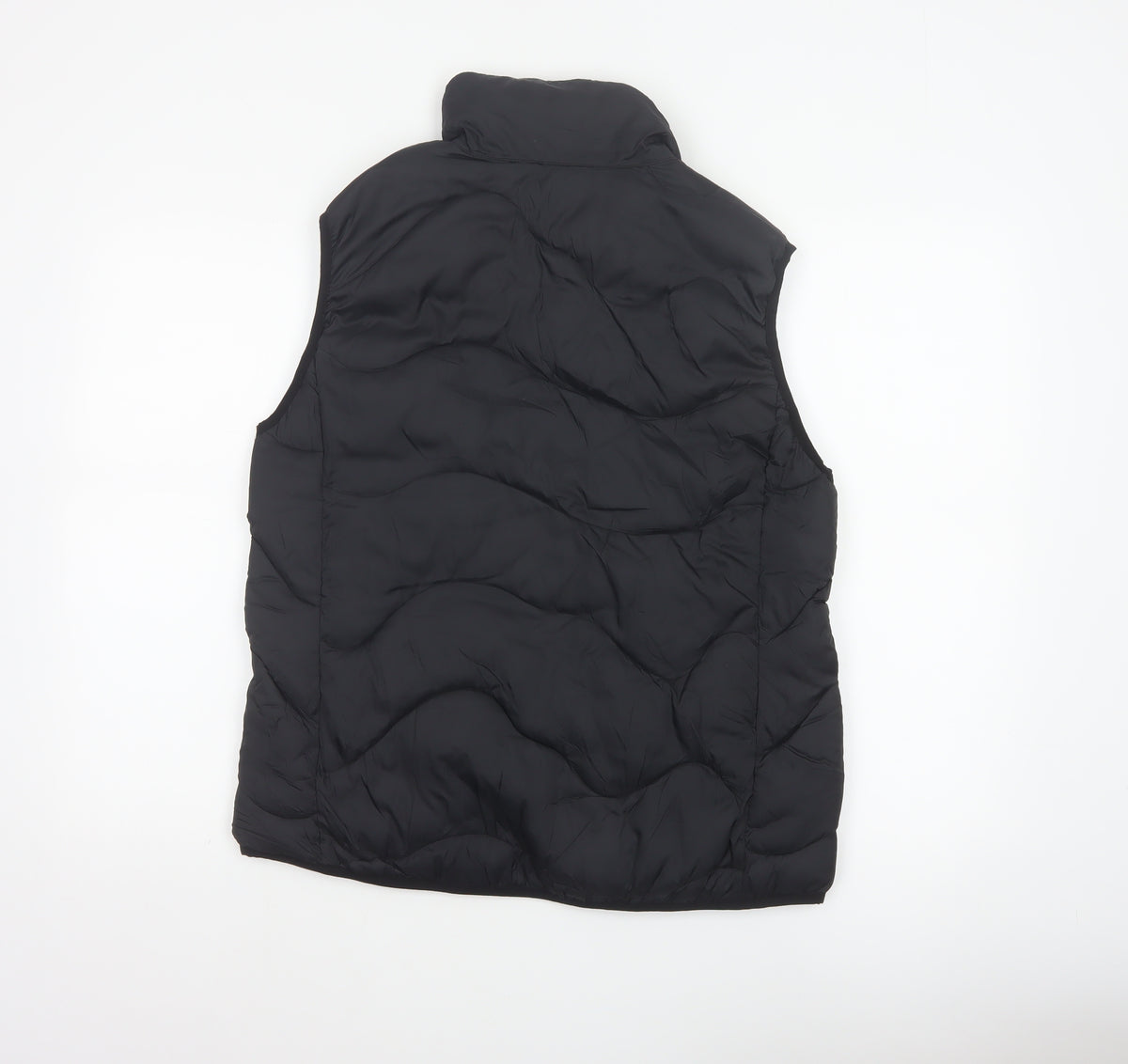 Marks & Spencer Goodmove Women Black UK 12 Quilted Puffer Gilet Waistcoat