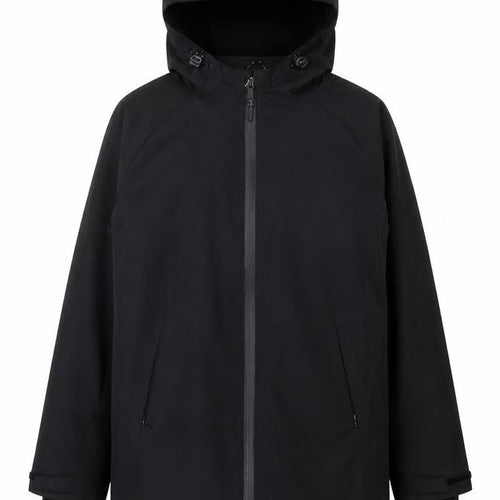 Marks & Spencer Boys Black 13-14 Years Hooded Parka Jacket Zip Pockets