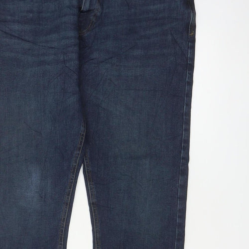Marks & Spencer Men’s Blue 34/31 Slim Fit 360 Flex Dark Wash Jeans