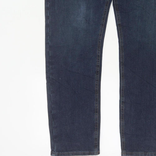 Marks & Spencer Men’s Blue 34/31 Slim Fit 360 Flex Dark Wash Jeans