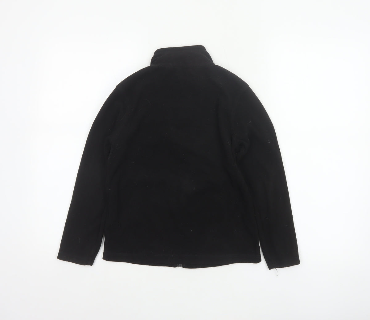 Regatta Boys Black 9-10 Years Fleece Basic Jacket Full Zip