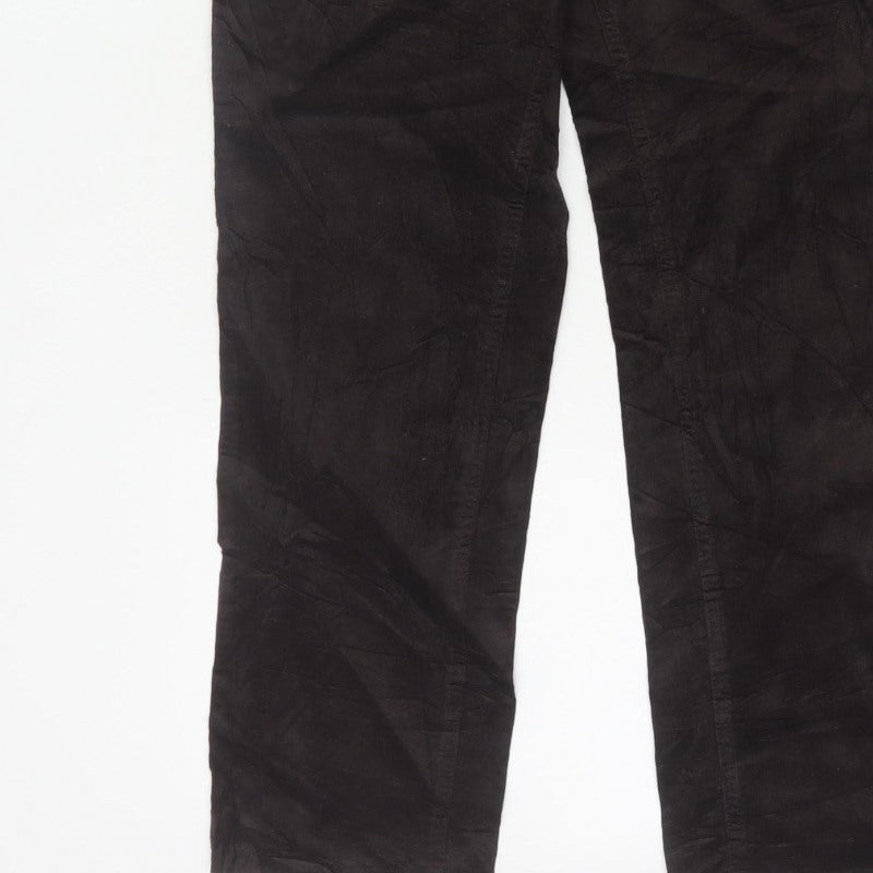 Marks & Spencer Women’s Black Size 18 Stretch Corduroy Trousers