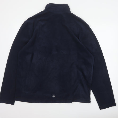 Regatta Men’s Blue 2XL 1/4 Zip Fleece Pullover Sweatshirt Outdoor