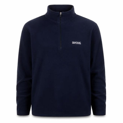 Regatta Men’s Blue 2XL 1/4 Zip Fleece Pullover Sweatshirt Outdoor