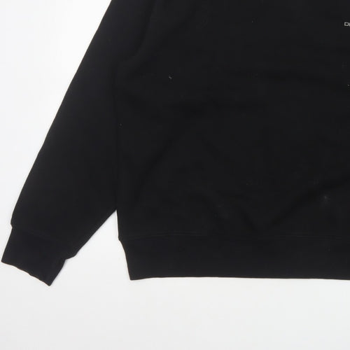 DKNY Jeans Men’s Black XL Crew Neck Logo Pullover Sweatshirt