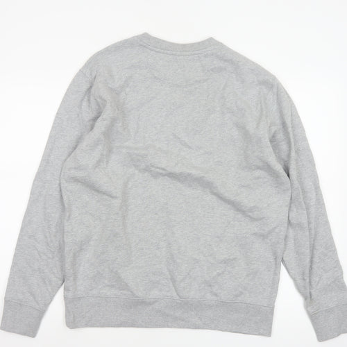 Stanley/Stella Men’s Grey M Crew Neck Pullover Fleece Sweatshirt
