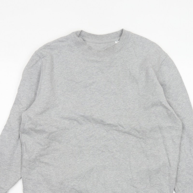 Stanley/Stella Men’s Grey M Crew Neck Pullover Fleece Sweatshirt