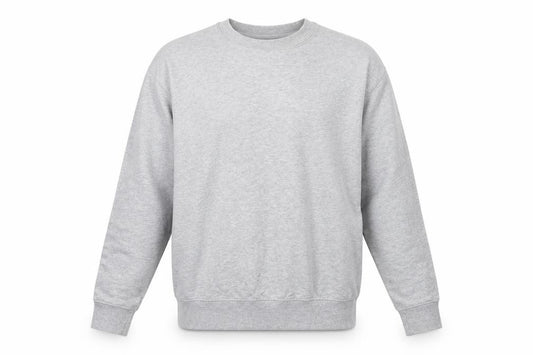 Stanley/Stella Men’s Grey M Crew Neck Pullover Fleece Sweatshirt