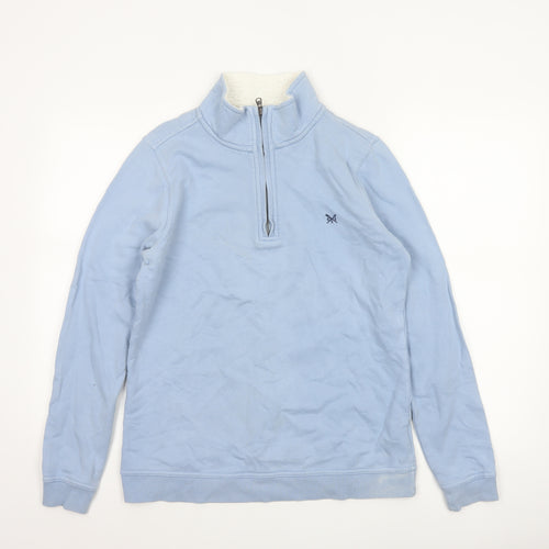 Crew Clothing Company Women’s Blue Size 10 1/4 Zip Sweatshirt