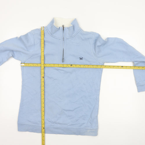 Crew Clothing Company Women’s Blue Size 10 1/4 Zip Sweatshirt