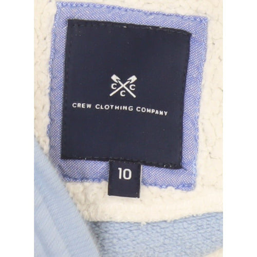 Crew Clothing Company Women’s Blue Size 10 1/4 Zip Sweatshirt