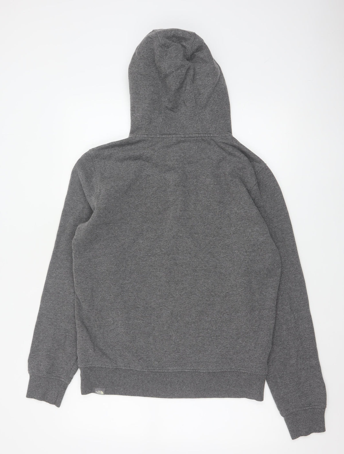 The North Face Men’s Grey M Pullover Logo Hoodie Fleece Hooded