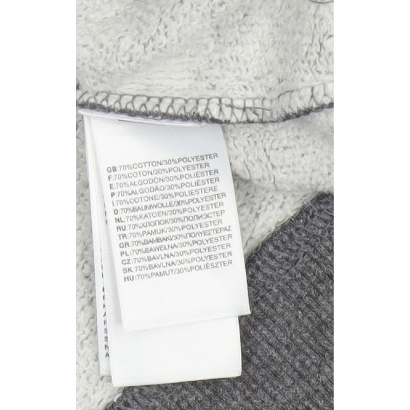 The North Face Men’s Grey M Pullover Logo Hoodie Fleece Hooded