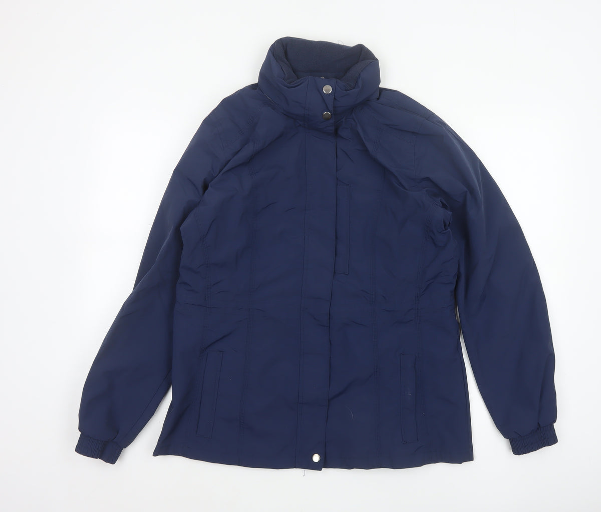 Crane Equestrian Women’s Navy Blue UK 16 Hooded Outdoor Jacket