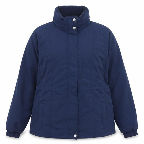 Crane Equestrian Women’s Navy Blue UK 16 Hooded Outdoor Jacket