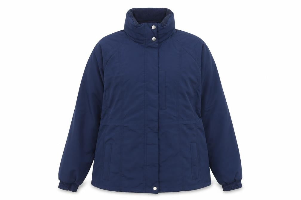 Crane Equestrian Women’s Navy Blue UK 16 Hooded Outdoor Jacket