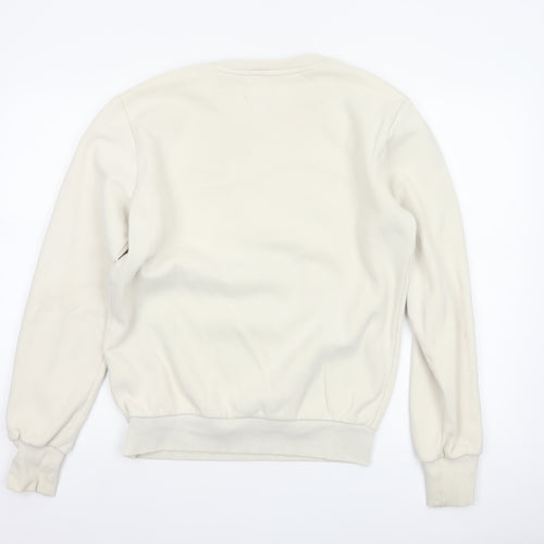 Superdry Men Ivory M Camo Logo Crew Neck Pullover Sweatshirt