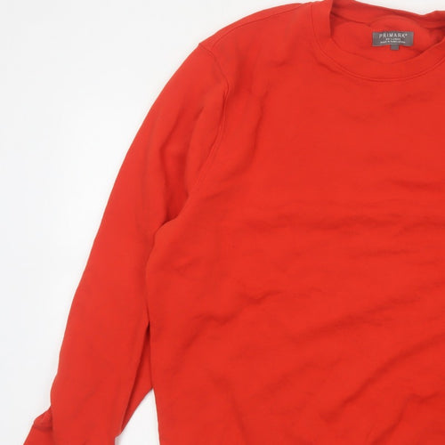 Primark Men’s Red 3XL Pullover Crew Neck Fleece Sweatshirt
